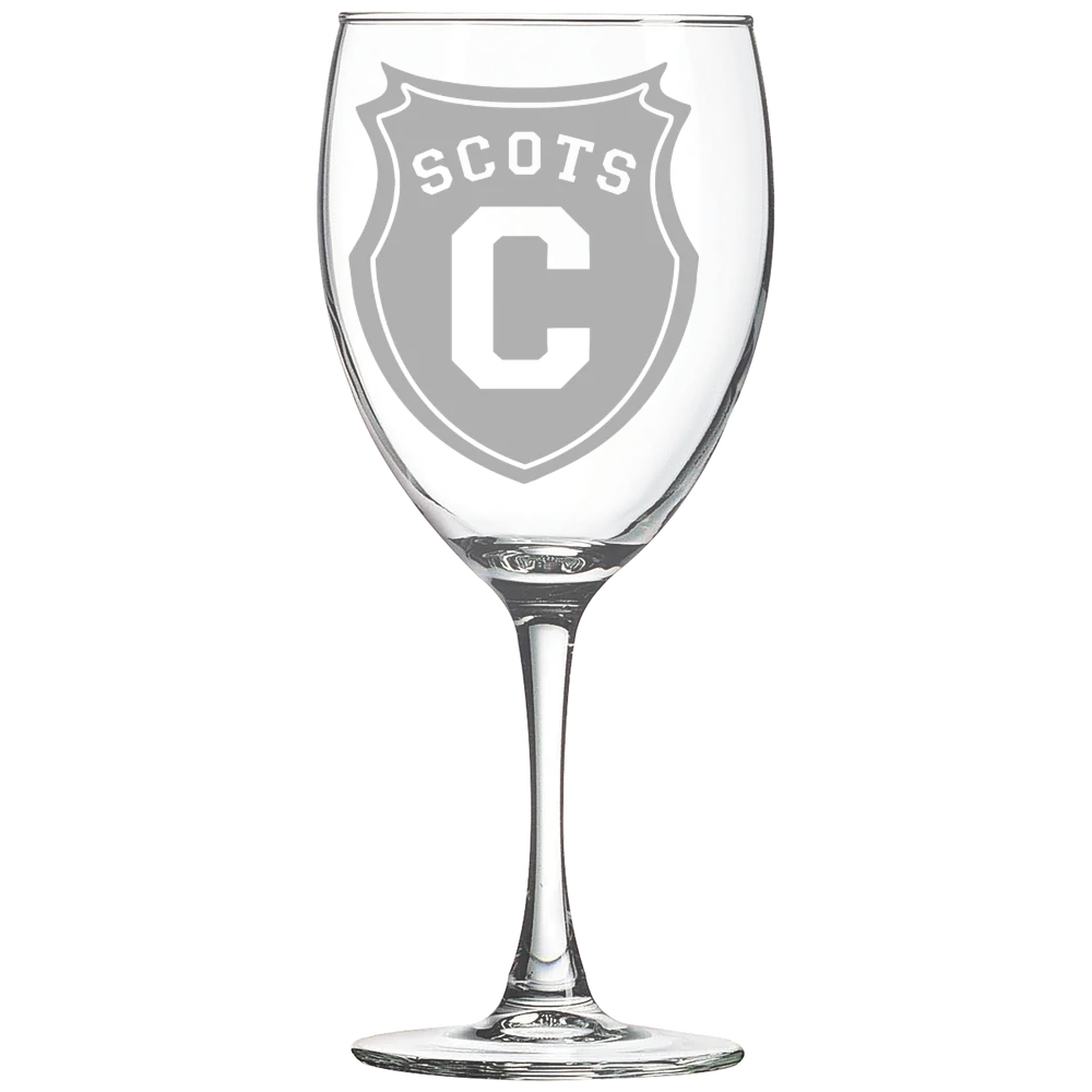 Covenant College Polar Camel 10 1/2 oz. Wine Glass
