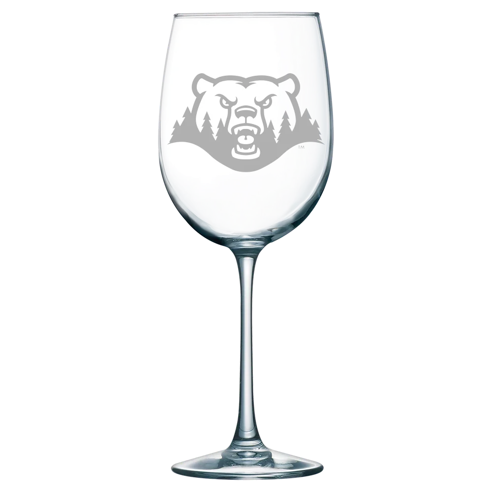 Crown College (Minnesota) Polar Camel 19 oz. Wine Glass