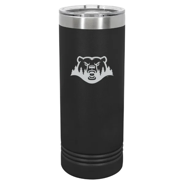 Crown College (Minnesota) Polar Camel 22 oz. Skinny Tumbler with Slider Lid