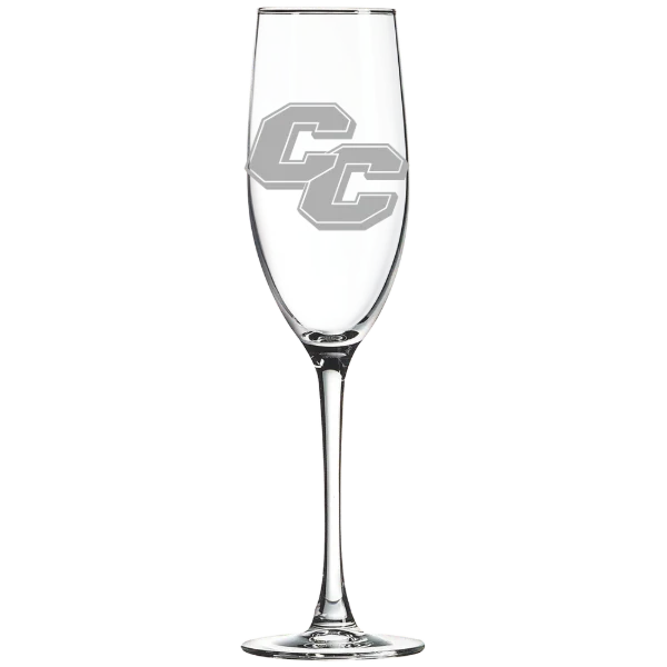 Curry College Polar Camel 8 oz. Champagne Flute