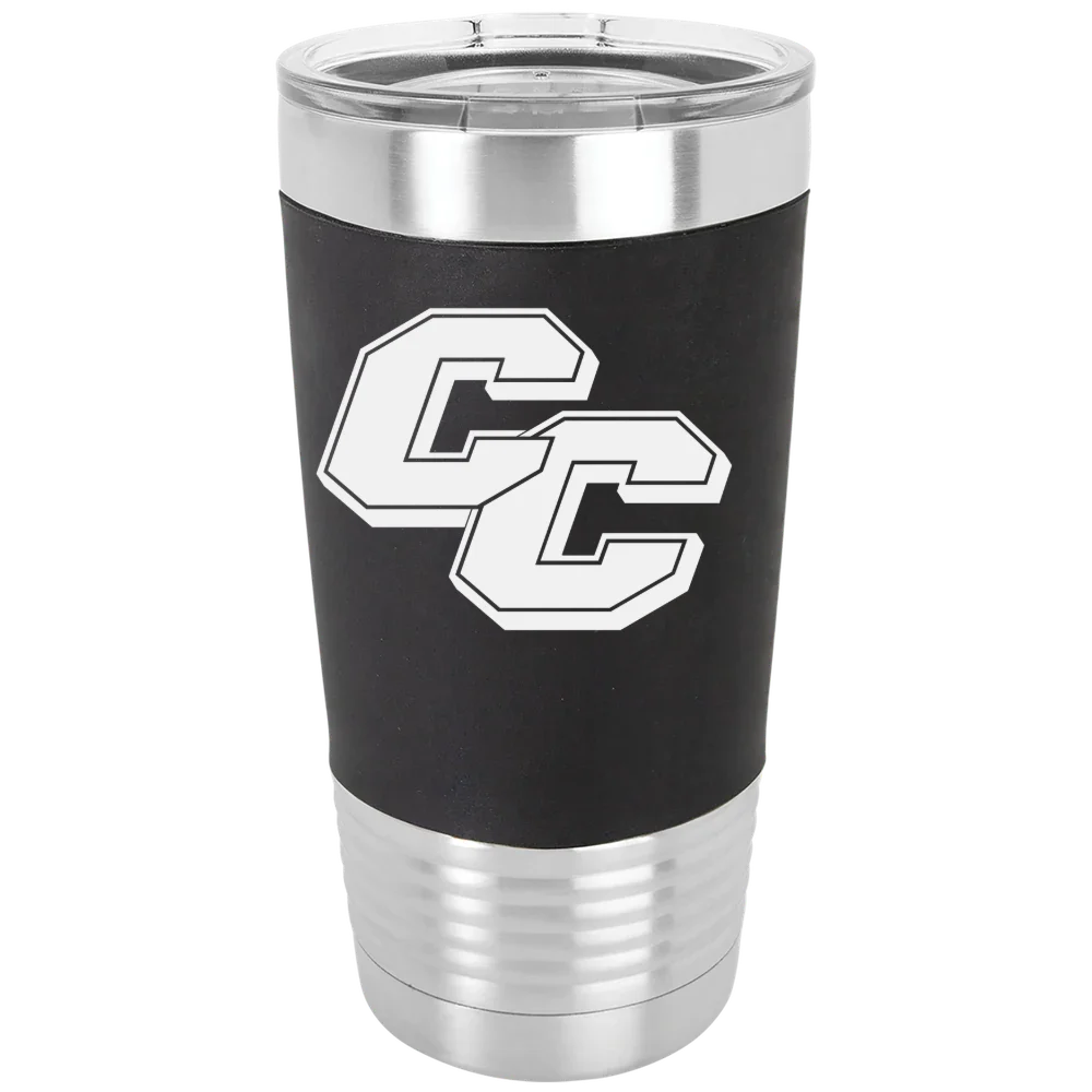Curry College Polar Camel 20 oz. Silicone Grip Tumbler with Standard Lid