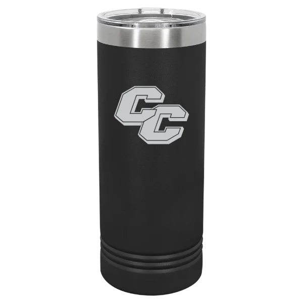 Curry College Polar Camel 22 oz. Skinny Tumbler with Slider Lid