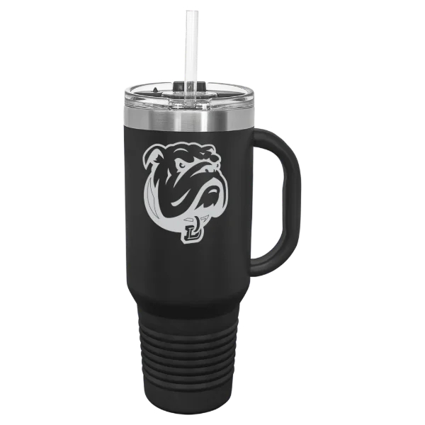 Dean College Polar Camel 40 oz. Travel Mug with Snap Lid & Straw