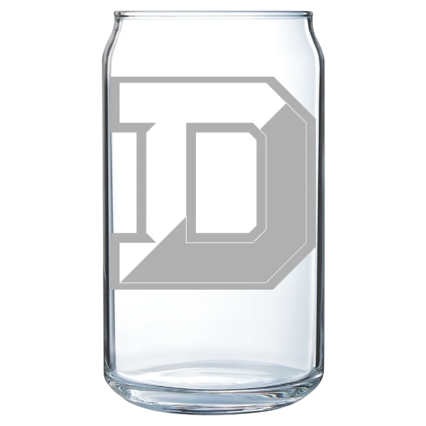Denison University Polar Camel 16 oz. Can Glass