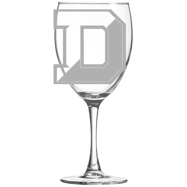 Denison University Polar Camel 10 1/2 oz. Wine Glass
