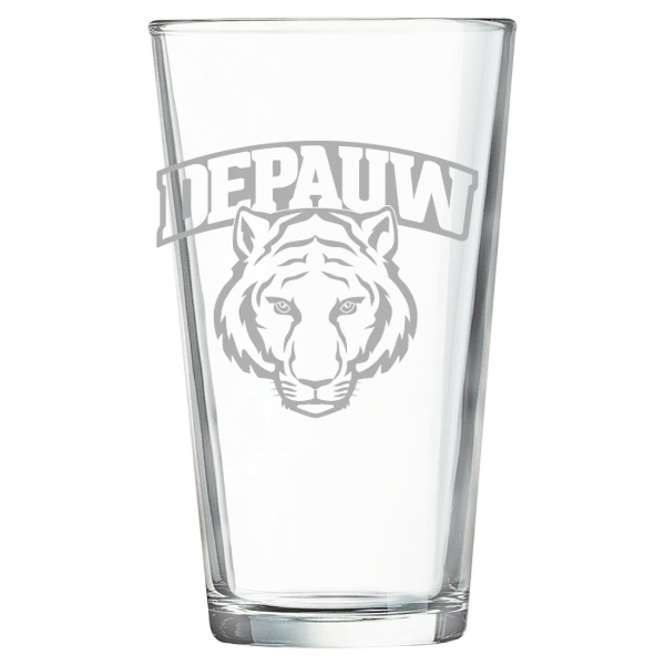 DePauw University Polar Camel 16 oz. Pint Mixing Glass