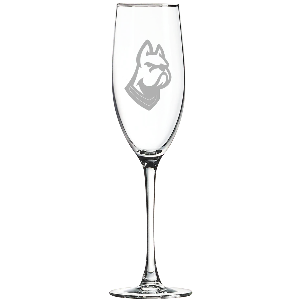 DeSales University Polar Camel 8 oz. Champagne Flute