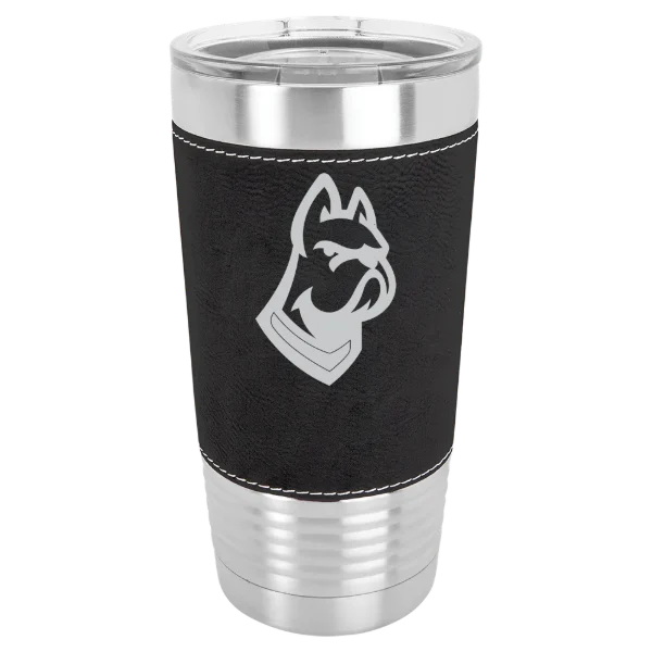 DeSales University Polar Camel 20 oz. Leatherette Grip Tumbler with Standard Lid