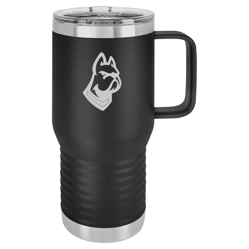 DeSales University Polar Camel 20 oz. Travel Mug with Slider Lid