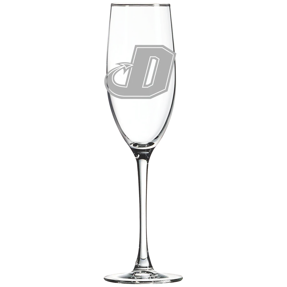 Dickinson College Polar Camel 8 oz. Champagne Flute