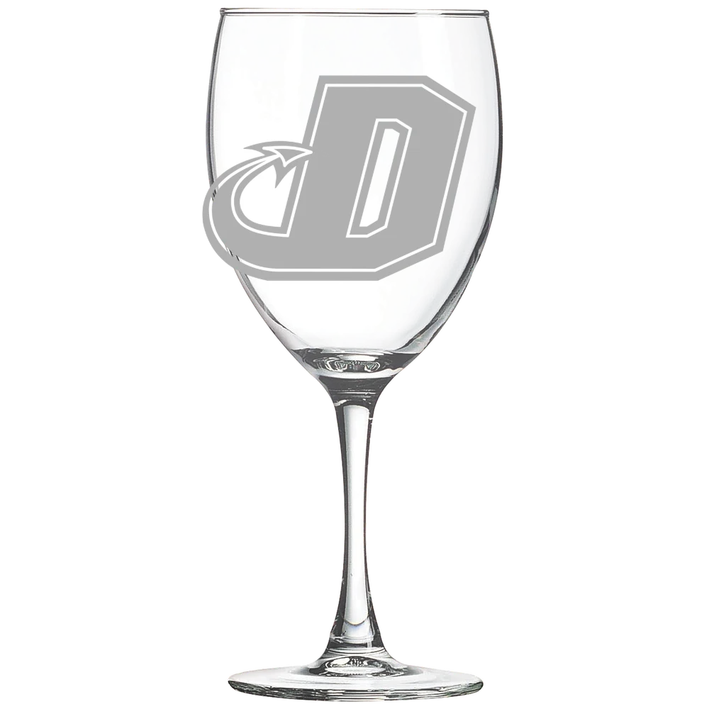 Dickinson College Polar Camel 10 1/2 oz. Wine Glass
