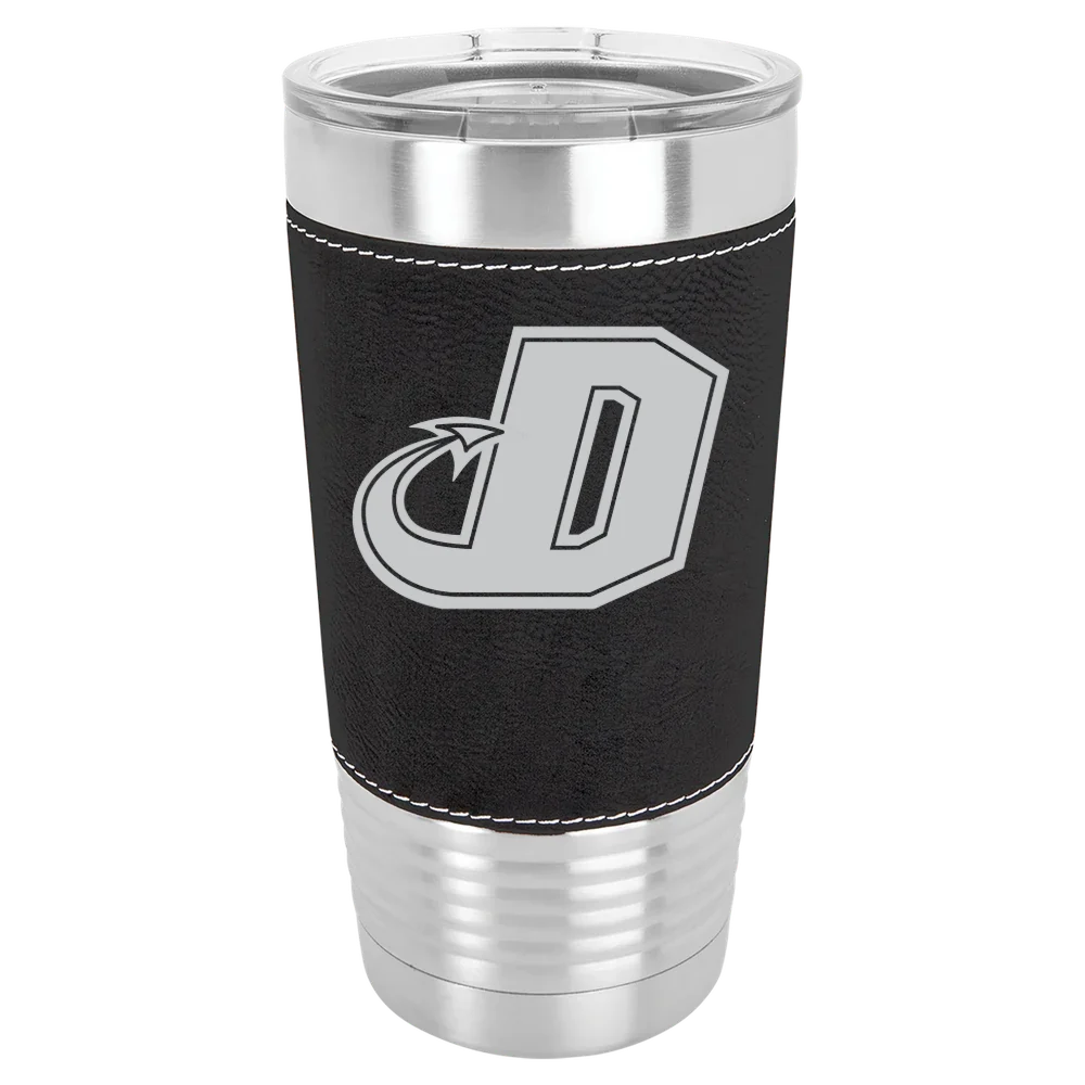 Dickinson College Polar Camel 20 oz. Leatherette Grip Tumbler with Standard Lid