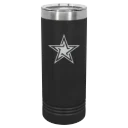 Dominican University (Illinois) Polar Camel 22 oz. Skinny Tumbler with Slider Lid