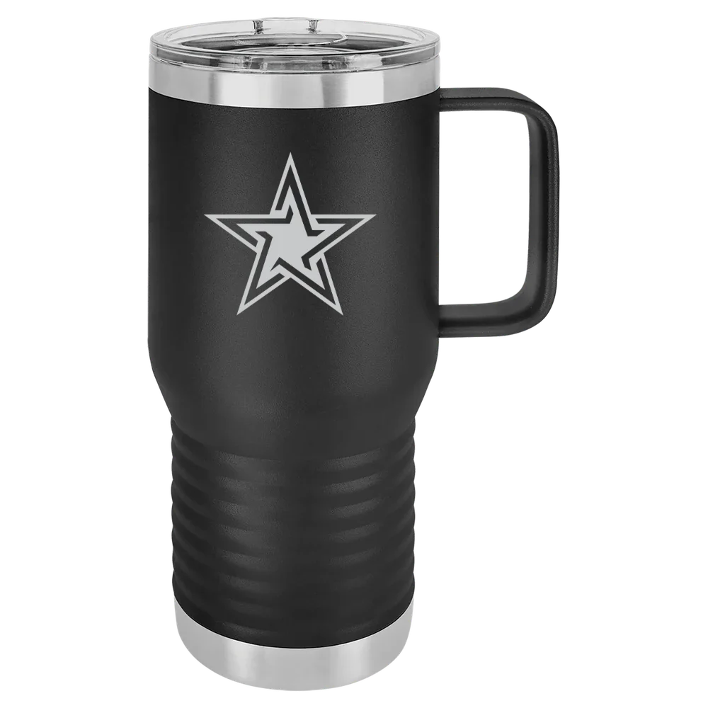 Dominican University (Illinois) Polar Camel 20 oz. Travel Mug with Slider Lid
