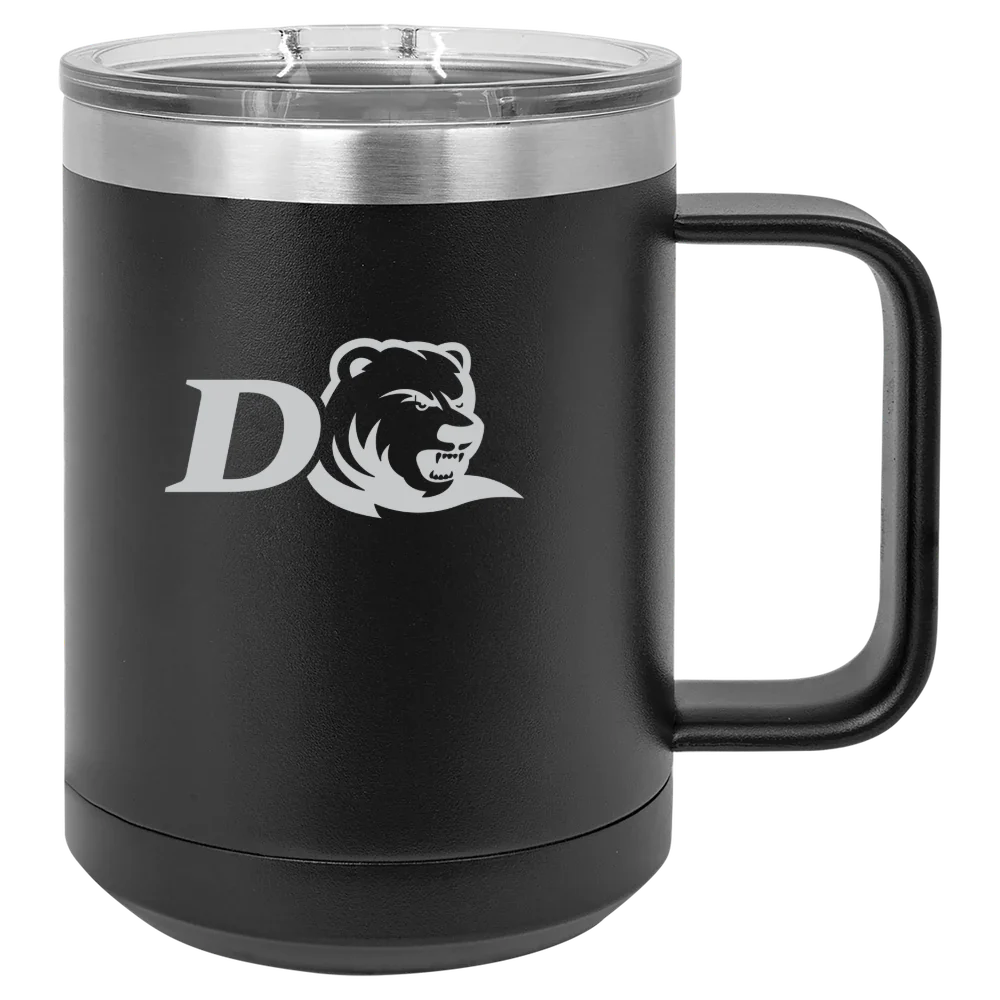 Drew University Polar Camel 15 oz. Mug with Slider Lid