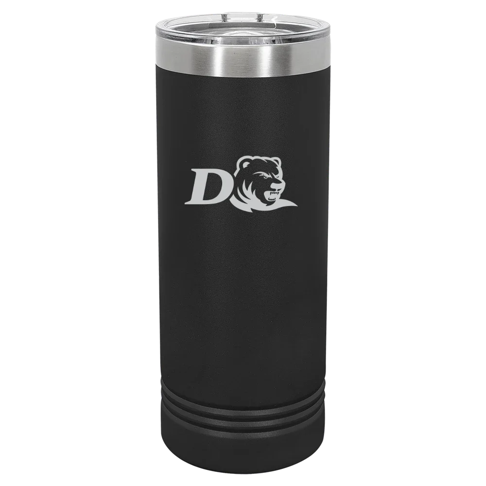 Drew University Polar Camel 22 oz. Skinny Tumbler with Slider Lid