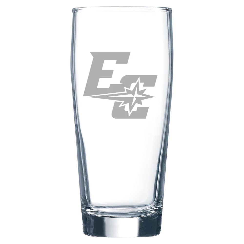 Earlham College Polar Camel 16 oz. Willi Becher Beer Glass