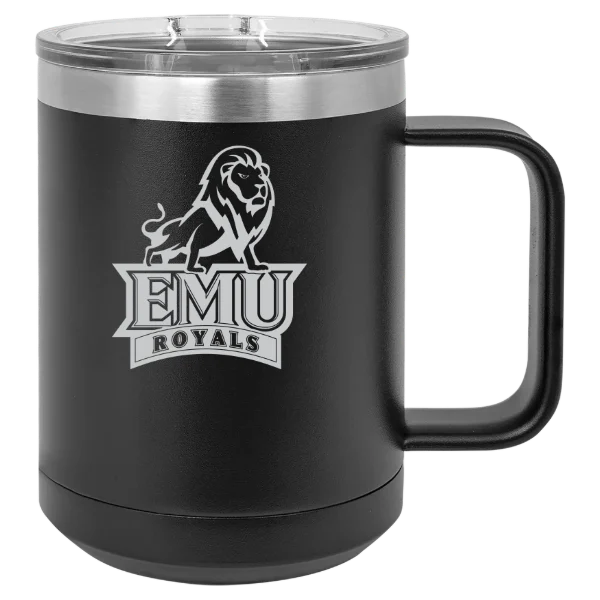 Eastern Mennonite University Polar Camel 15 oz. Mug with Slider Lid