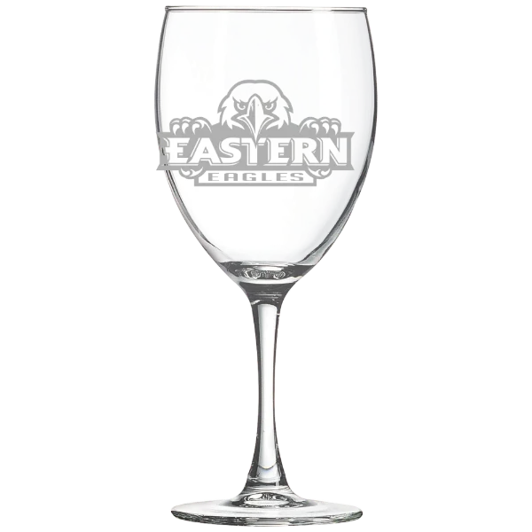 Eastern University Polar Camel 10 1/2 oz. Wine Glass