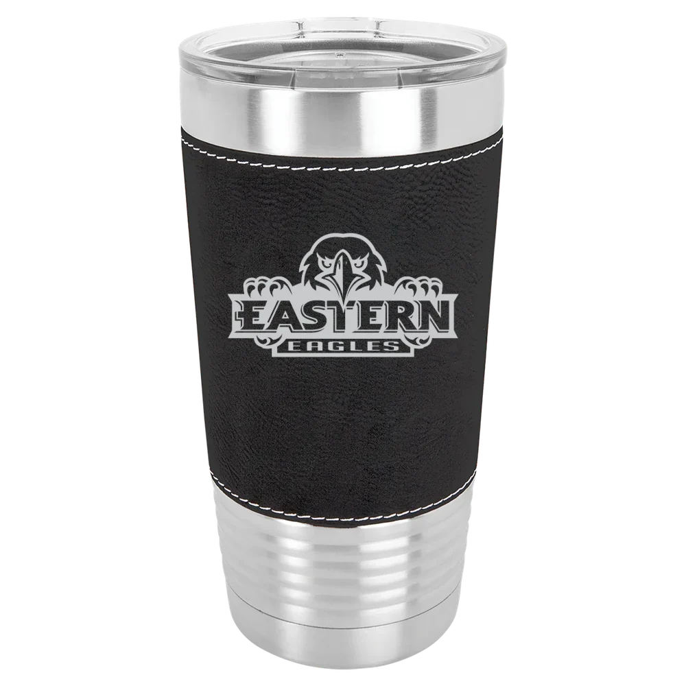 Eastern University Polar Camel 20 oz. Leatherette Grip Tumbler with Standard Lid