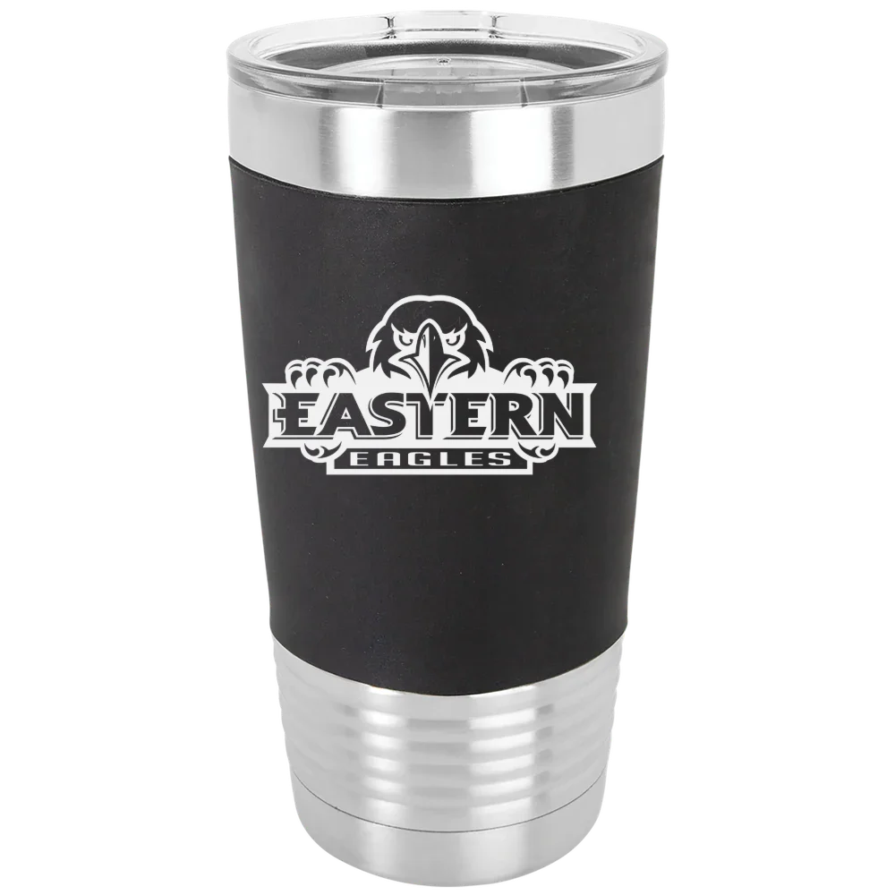 Eastern University Polar Camel 20 oz. Silicone Grip Tumbler with Standard Lid