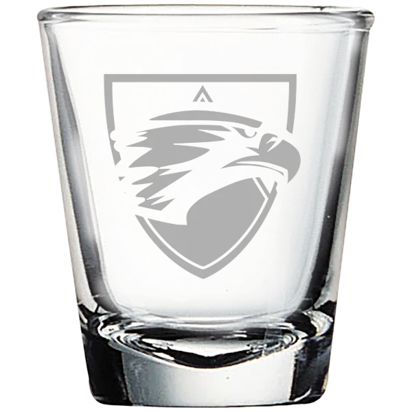 Edgewood University Polar Camel 1.7 oz. Shot Glass