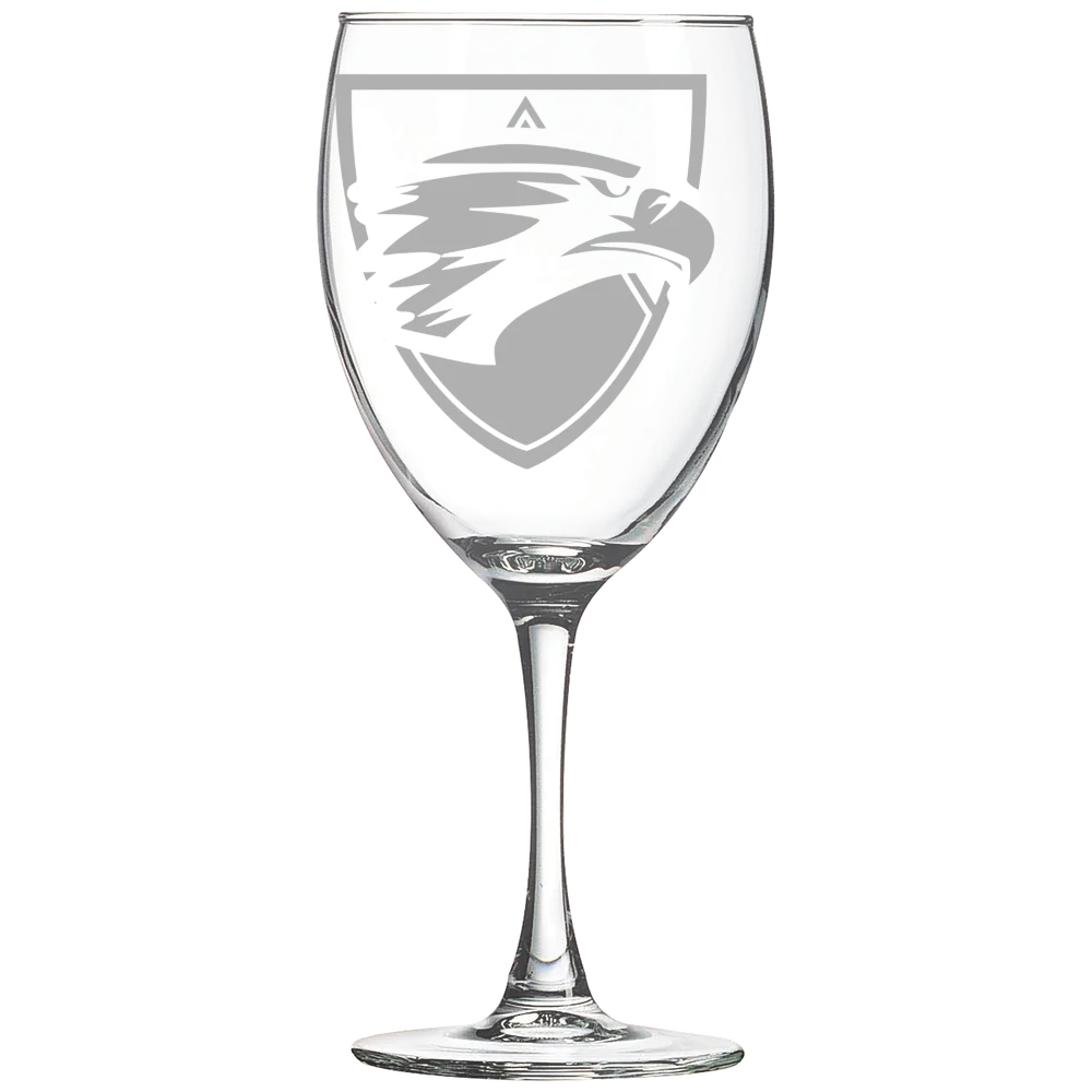 Edgewood University Polar Camel 10 1/2 oz. Wine Glass