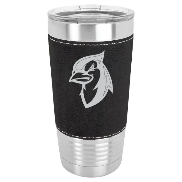 Elizabethtown College Polar Camel 20 oz. Leatherette Grip Tumbler with Standard Lid