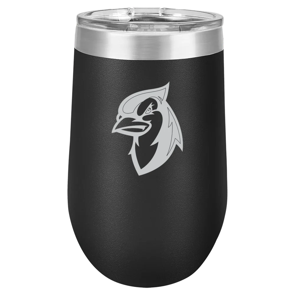 Elizabethtown College Polar Camel 16 oz. Stemless Wine Tumbler