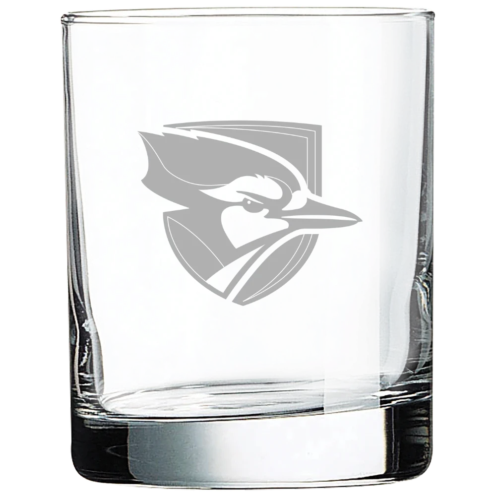 Elmhurst University Polar Camel 10 1/2 oz. On The Rocks Glass