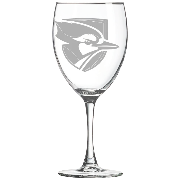 Elmhurst University Polar Camel 10 1/2 oz. Wine Glass