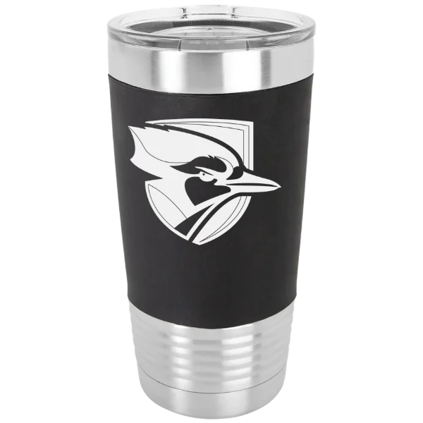 Elmhurst University Polar Camel 20 oz. Silicone Grip Tumbler with Standard Lid