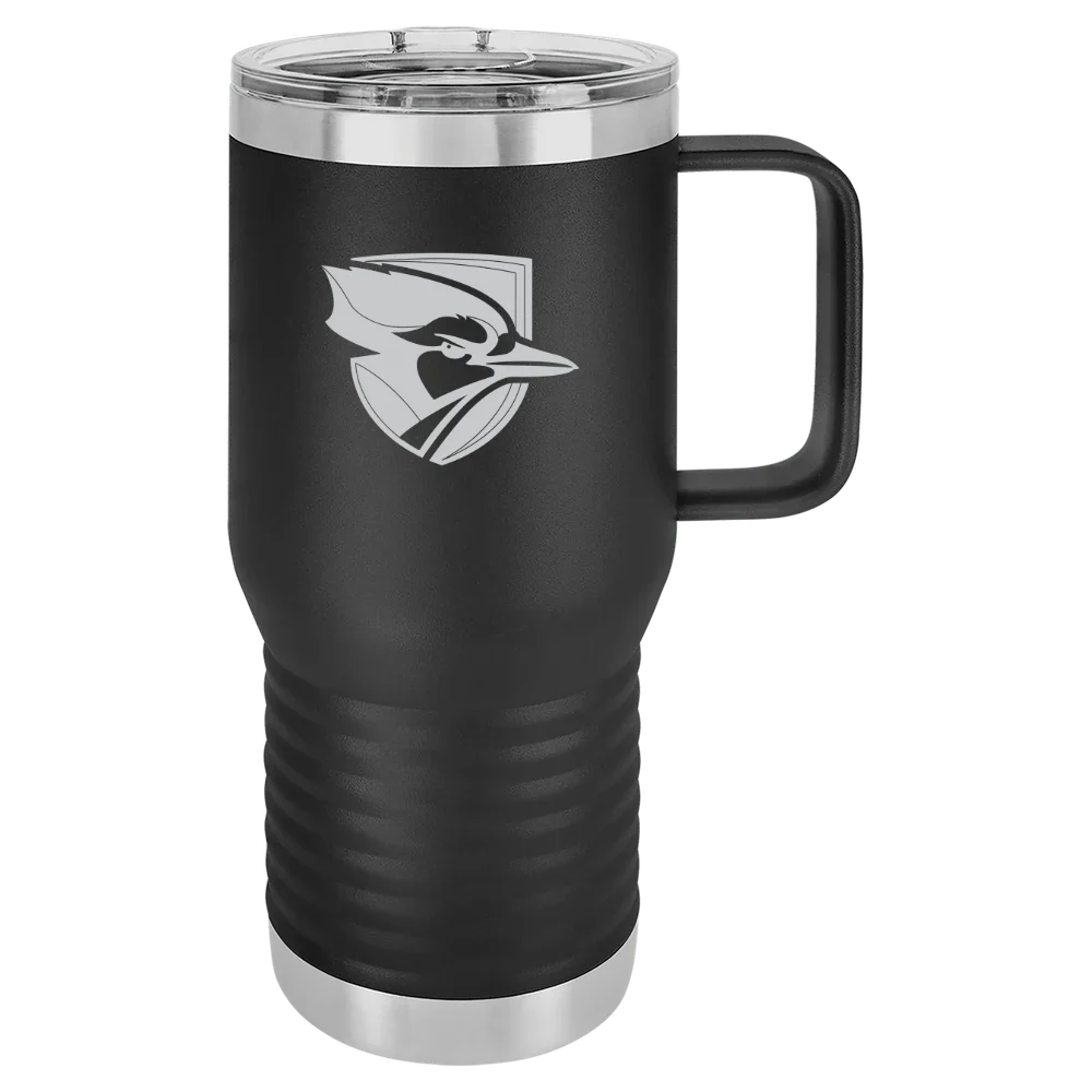 Elmhurst University Polar Camel 20 oz. Travel Mug with Slider Lid