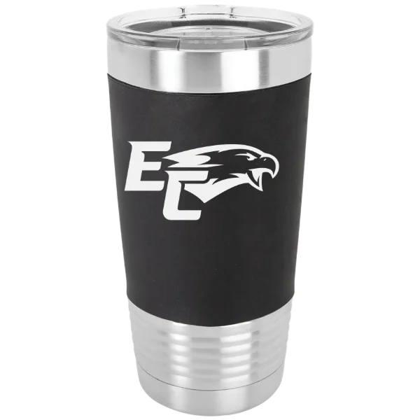 Elmira College Polar Camel 20 oz. Silicone Grip Tumbler with Standard Lid