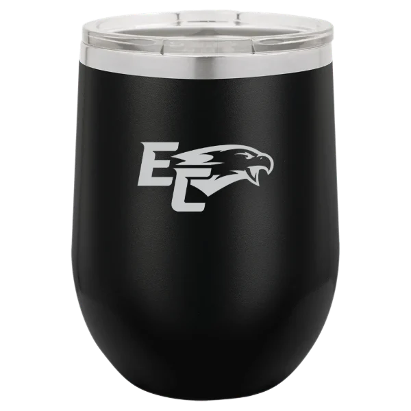 Elmira College Polar Camel 12 oz. Stemless Wine Tumbler