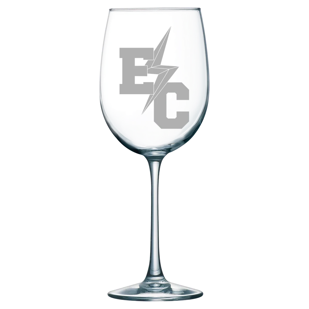 Elms College Polar Camel 19 oz. Wine Glass
