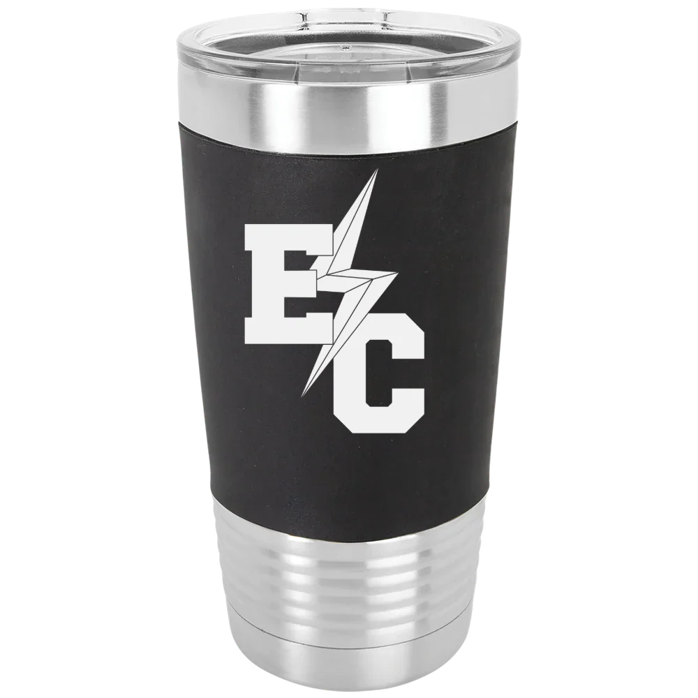Elms College Polar Camel 20 oz. Silicone Grip Tumbler with Standard Lid