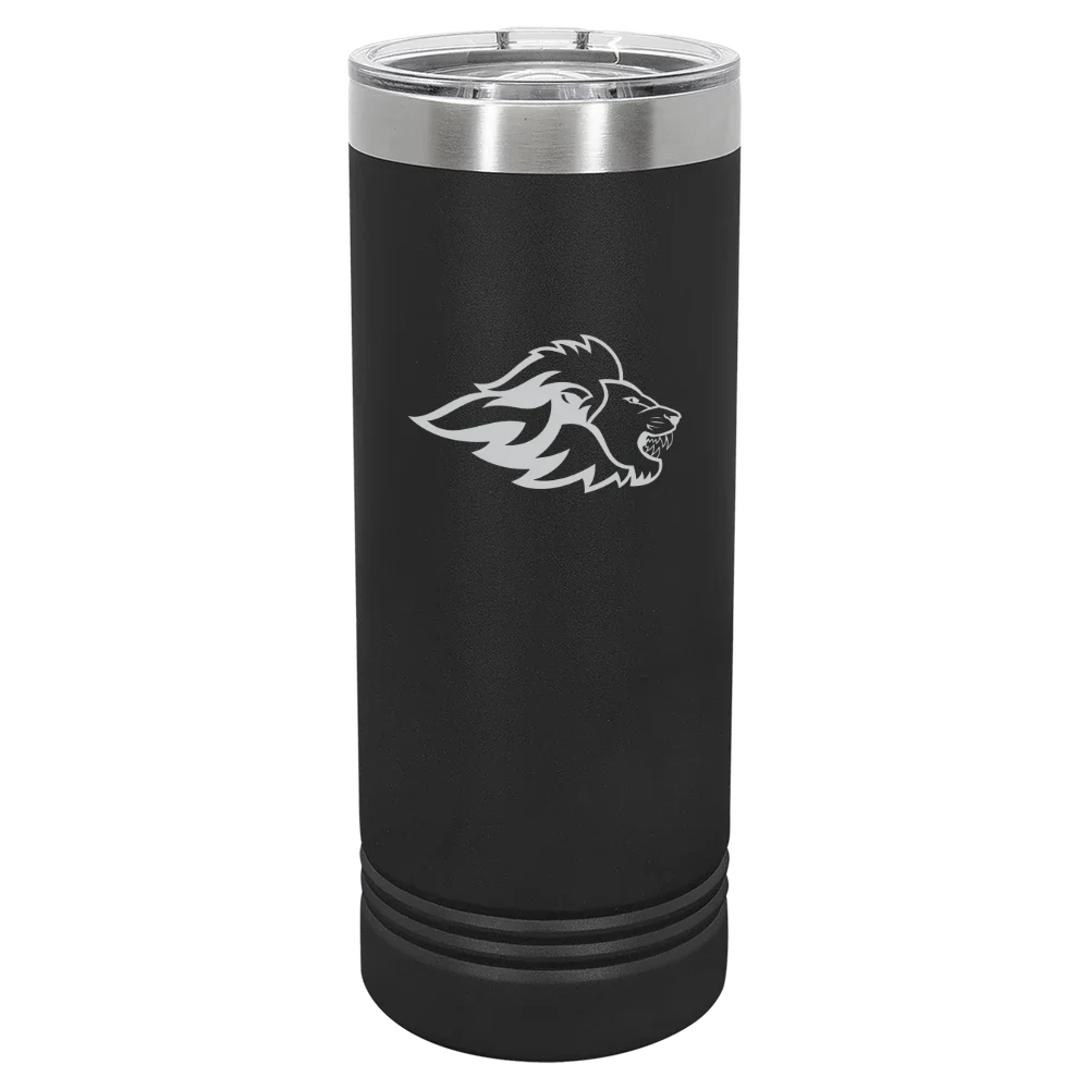 Emerson College Polar Camel 22 oz. Skinny Tumbler with Slider Lid