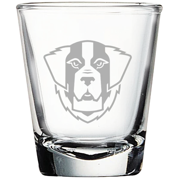 Emmanuel College (Massachusetts) Polar Camel 1.7 oz. Shot Glass