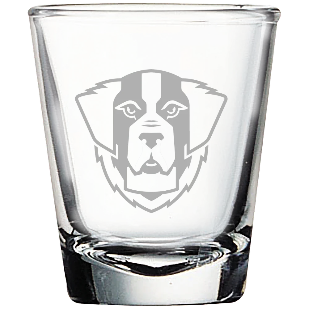 Emmanuel College (Massachusetts) Polar Camel 1.7 oz. Shot Glass