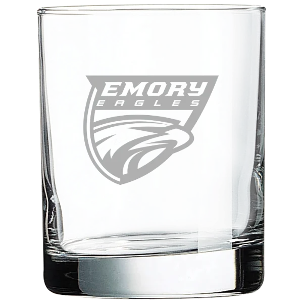 Emory University Polar Camel 10 1/2 oz. On The Rocks Glass