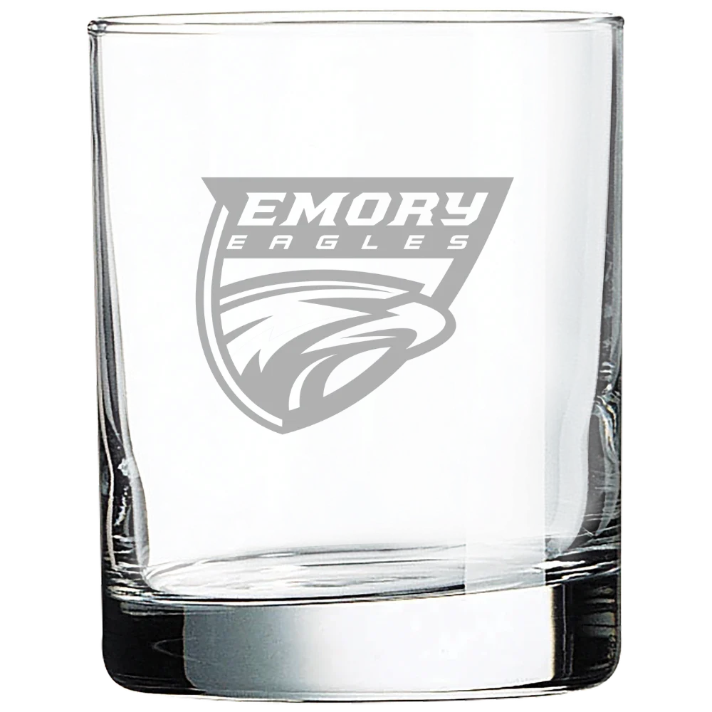 Emory University Polar Camel 10 1/2 oz. On The Rocks Glass