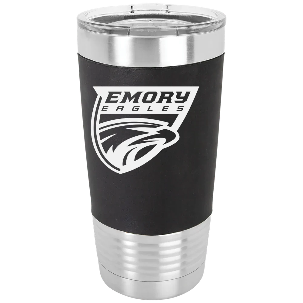 Emory University Polar Camel 20 oz. Silicone Grip Tumbler with Standard Lid