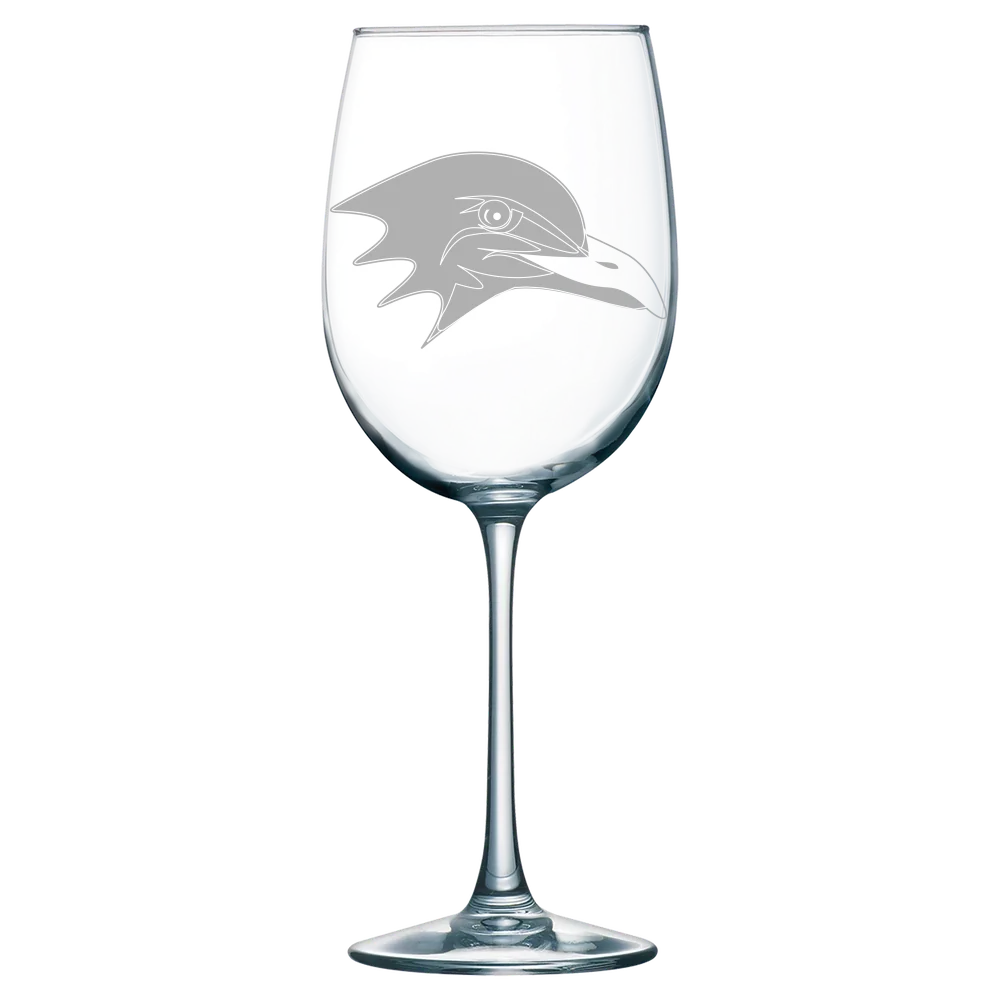 Endicott College Polar Camel 19 oz. Wine Glass