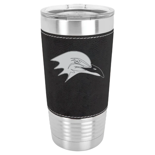 Endicott College Polar Camel 20 oz. Leatherette Grip Tumbler with Standard Lid