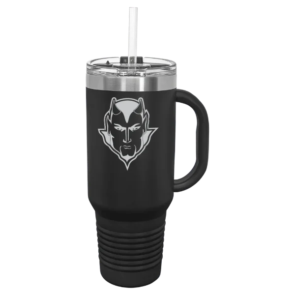 Eureka College Polar Camel 40 oz. Travel Mug with Snap Lid & Straw