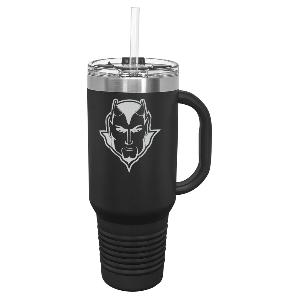 Eureka College Polar Camel 40 oz. Travel Mug with Snap Lid & Straw
