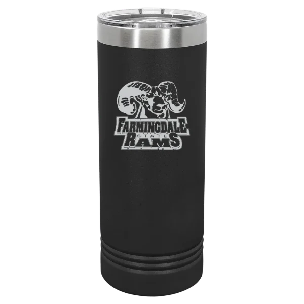 Farmingdale State College Polar Camel 22 oz. Skinny Tumbler with Slider Lid
