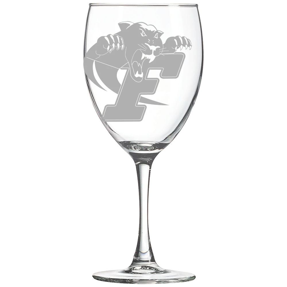 Ferrum College Polar Camel 10 1/2 oz. Wine Glass