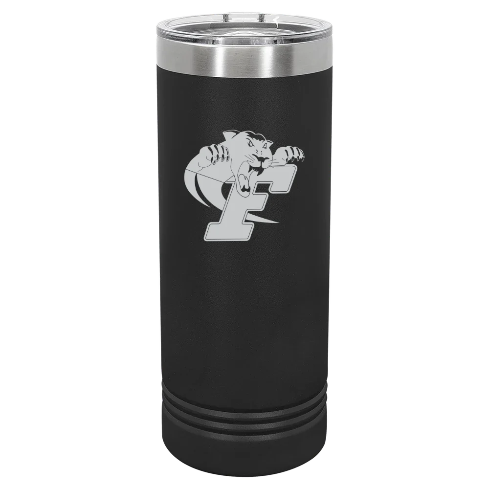 Ferrum College Polar Camel 22 oz. Skinny Tumbler with Slider Lid